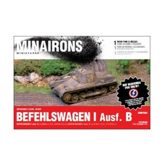 Minairons Miniatures Befehlswagen I Ausf. B New