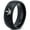 Black Dome Polish Tungsten, variant on Tungsten Marijuana Weed Cannabis Leaf Band Ring 8mm Men Women Comfort Fit Blue Flat Cut Brushed Gray Polished