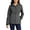 Storm Grey/ Shadow Grey, variant on Womens Tech Rain Jacket with Adjustable Hood Waterproof Fabric