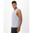 thumbnail image 2 of Hanes Moves Men's Performance Tank Tubing Grey L, 2 of 10