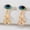 A4, variant on 1 Pair Long Tassel Dangle Earrings Crystal Shiny Demon Eye Rhinestone Earrings-A2