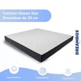 thumbnail image 4 of Colchon Queen Size en Caja DREAMBOX 20 cm Firmeza Media 190x150x20 cm, 4 of 8