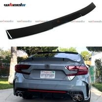 Gloss Black JDM Rear Windshield Window Visor Roof Spoiler For 2018-2022 Honda Accord
