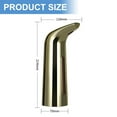 thumbnail image 2 of Automatic soap dispenser, touch-free, automatic liquid soap dispenser, waterproof sensor soap dispenser - gold-plated, 2 of 5