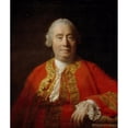 thumbnail image 2 of Allan Ramsay 12x14 Black Ornate Wood Framed Double Matted Museum Art Print Titled: David Hume, Historian and Philosopher (1766), 2 of 5