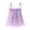 Purple, variant on Jamsmile Toddler Girls Mesh Tulle Dress Summer Sleeveless Snowflake Paillette Princess Dress Kids Girls Dance Party Dresses