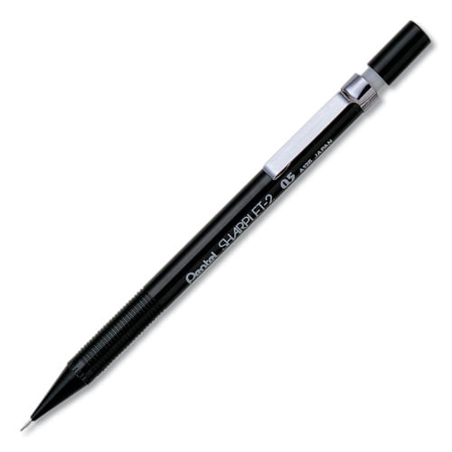 Sharplet-2 Mechanical Pencil, 0.5 Mm, Hb (#2.5), Black Lead, Black Barrel | Bundle of 10 Dozen