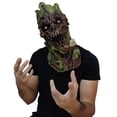 thumbnail image 5 of Máscara De Monstruo Verde Wood Monster Disfraz Halloween Ghoulish productions Completa, 5 of 5