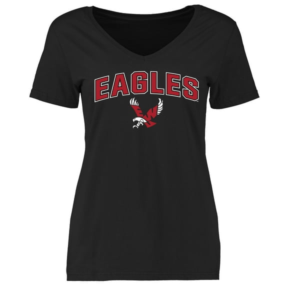 Women's Black Eastern Washington Eagles Proud Mascot T-Shirt