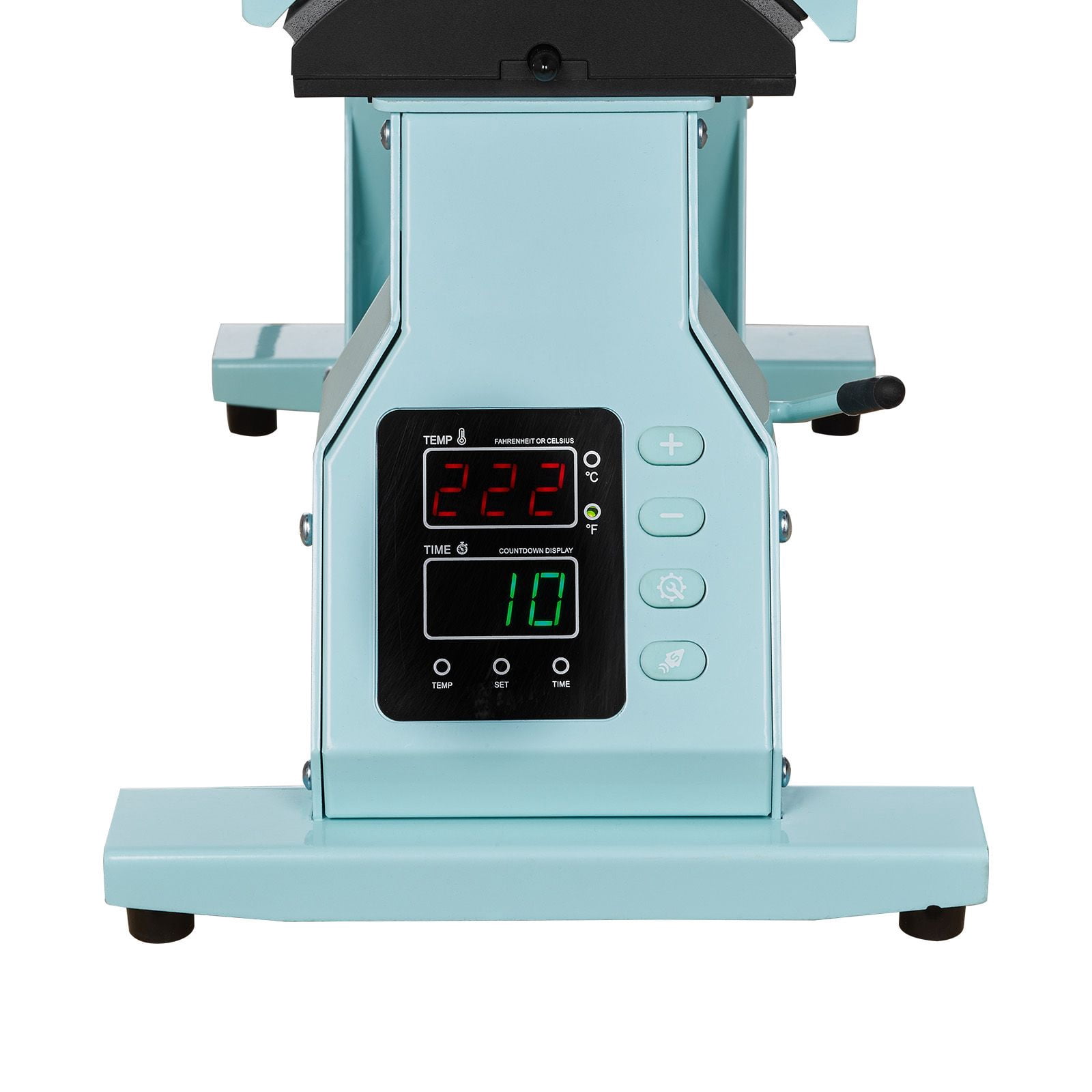 Hat Heat Press Machine, with 2pcs Interchangeable Platens, Precise Temperature and Time Control, Hat Press for HTV Iron On and Sublimation Projects, for Caps, Headbands, Cuffs, Face Masks, Green