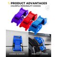 thumbnail image 3 of Xprite Pestillos De Capó Con Bandera De Estados Unidos Compatibles Con Jeep Wrangler Jk Jku 2007-2018 Y Jeep Wrangler Jl Jlu 2018-2025 Y Gladiator Jt 2020+ – Cerraduras Seguras De Aluminio Para Capó,, 3 of 5