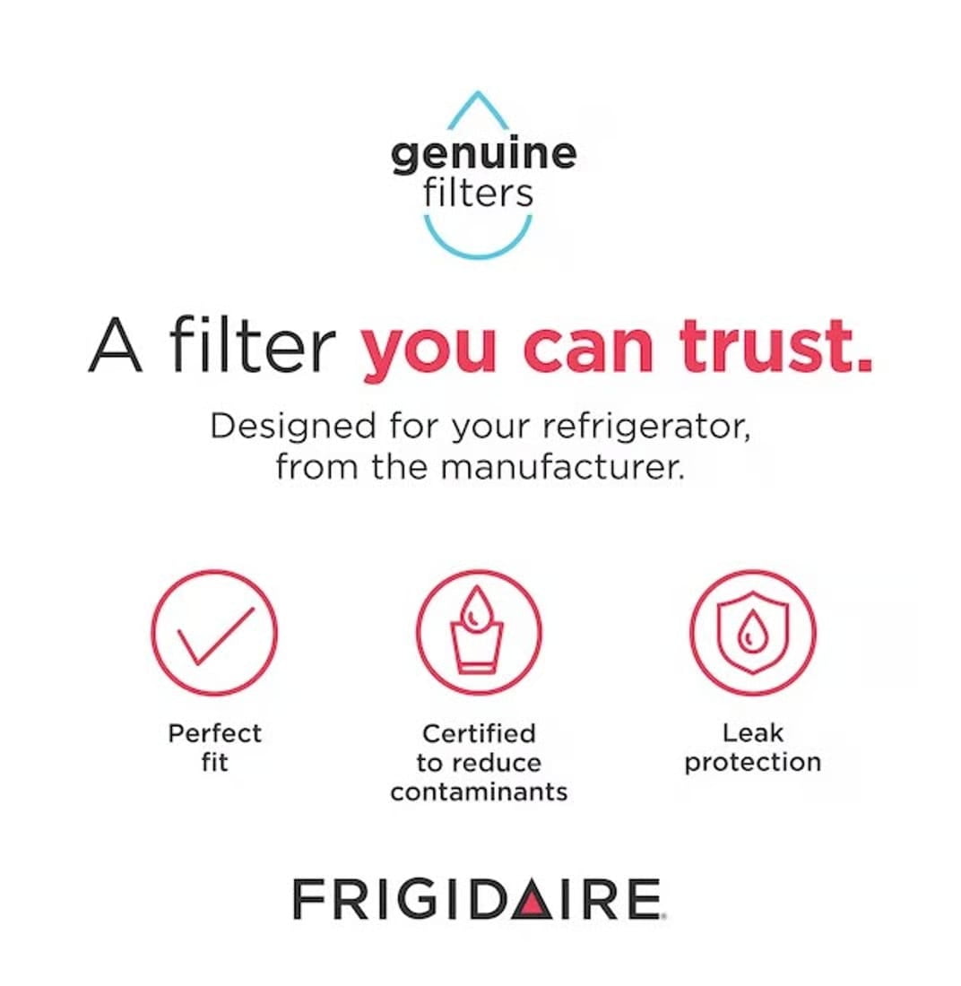 Frigidaire PureSource Ultra II Water Filter, EPTWFU01, Reduces 99% Contaminants