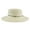 White, variant on Straw Sun Hat for Women - Beach Wide Brim UPF50+ Fashionable Summer Travel Hats with Letter M Decor