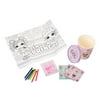 The LOL Surprise Cup of Doodles has Crayons, Activity Book, Color In Poster, Sticker Sheets