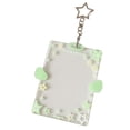 thumbnail image 2 of Horplkj Star Wing-Shaped Photocard Holder Keychain - Acrylic Badge Holder with Protective Sleeves, Clear Photo Display, Portable for ID, Credit, Bus, and Student Cards, 2 of 5