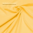 thumbnail image 4 of Clara Clark, Queen Size, Luxury Bedding Sheets Set, 4-Piece Bed Set, Deep Pockets Fitted Sheet, Yellow, 4 of 7