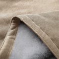 thumbnail image 6 of XUNKUSGA Womens Jacket Plus Size Sherpa Lined 2025 Fashion Winter Fuzzy Long Fleece Hoodies for Women Casual Cozy Horn Button Jackets for Women with Pockets S-5XL Brown, 6 of 7