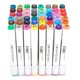 thumbnail image 3 of 12/18/24/36/48 Alcohol Dual Head Tips Drawing Markers Pen Set for Cartoon Painting(48), 3 of 4