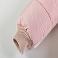thumbnail image 7 of Generic Kids Girls Fleece Lined Puffer Jacket Fur Collar Hooded Long Down Jacket Kids Windproof Coat Outerwear for 5-6 Years, 7 of 7