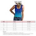 thumbnail image 3 of Camiseta sin mangas con cuello redondo para mujer, informal, de verano, de punto acanalado, sin mangas, básica, ajustada, camisola, 3 of 6