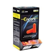 Cordova Safety Products Encore Disposable Ear Plugs - 200 Pack - Cordless Foam Noise Cancelling Hearing Protection - NRR 32 - Orange