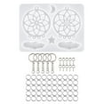 thumbnail image 2 of moldes para llaveros,atrapasueños,moldes de silicona para llaveros,resina epoxi,fundición de pendientes,molde para colgante de joyería,decoración,moldes de resina para joyería,moldes para, 2 of 7