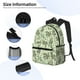 thumbnail image 3 of Disketp Green Snake Mochila Ligera Clásica con Múltiples Bolsillos, Mochila Casual para Hombre y Mujer, Ideal para Escuela, Trabajo y Viajes, 3 of 6