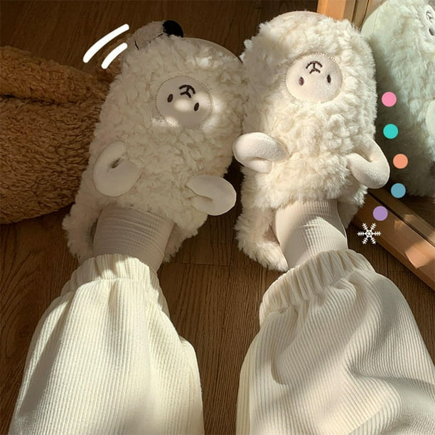 Fashion Winter Slippers Cute Home Shoes Plush Slipper Women House