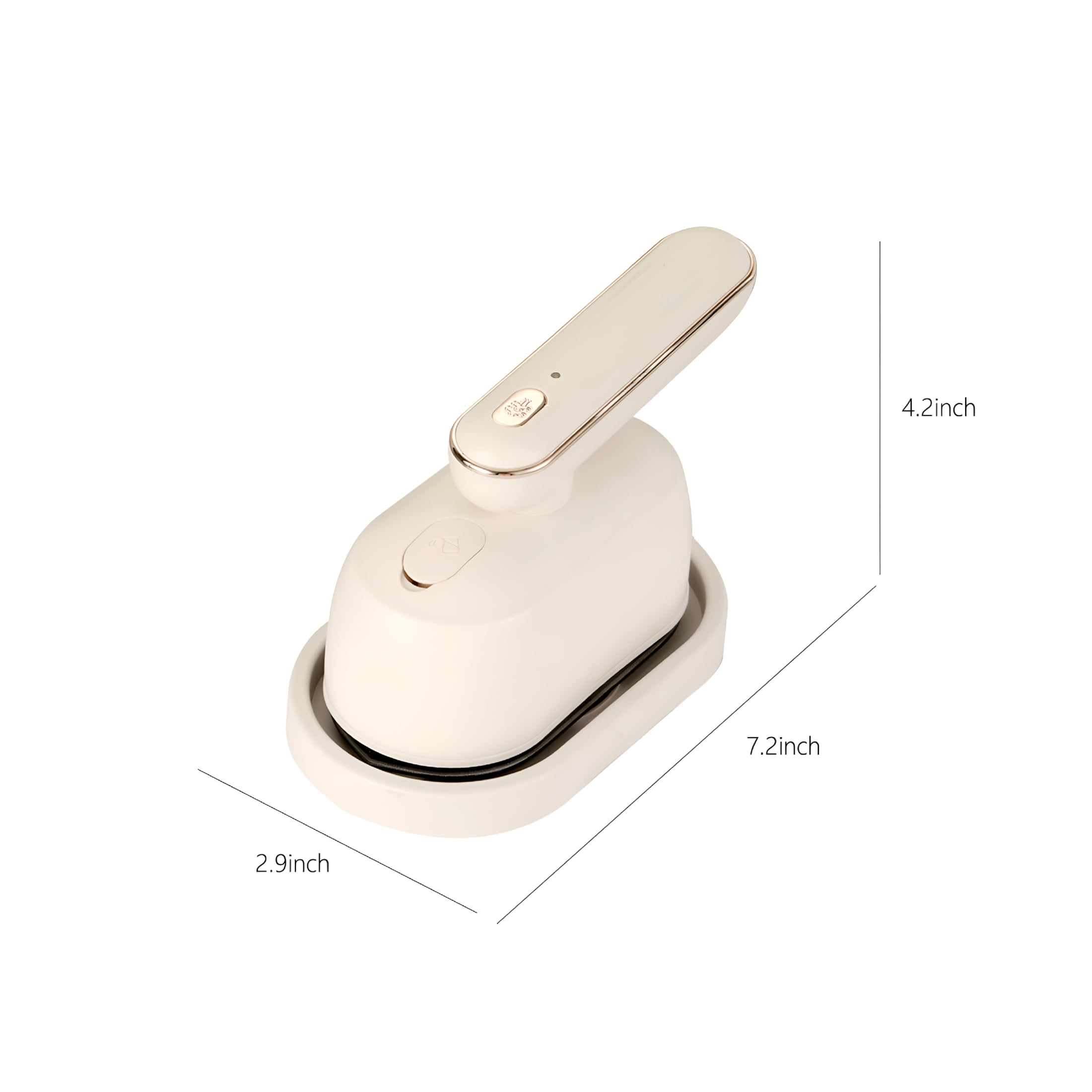 HIBIBUD 2026 New Steam Iron for Clothes with Non-Stick Soleplate 1000W Clothes Iron with 30 Seconds Warm-Up,Overheat Safe Protection&Two Modes, for Home Use, Garment Care, Quick Wrinkle Removal