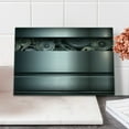thumbnail image 2 of Industrial Cutting Board, Technological Gears Robotic Future Imagination Clockwork Science Modern Artwork, Decorative Tempered Glass Cutting and Serving Board, in 3 Sizes, by Ambesonne, 2 of 5