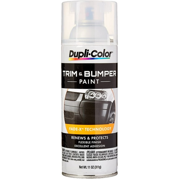 Duplicolor TB100 Trim and Bumper Paint Clear Coat - 11 oz Aerosol Can