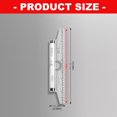thumbnail image 5 of HannLk Multipurpose Rolling Parallel Ruler Plastic Drawing Ruler Measurement Tool, 5 of 7