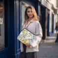 thumbnail image 6 of FORMRS 15"-15.6" Laptop Sleeve Protective Case Soft Carrying Quilted Computer Bag Cover, Yellow Floral, 6 of 7
