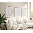 thumbnail image 3 of Blue White Wall Art Chinoiserie Flower Canvas Wall Decor Aesthetic Floral Wall Art Watercolor Vintage Prints Abstract Botanical Poster Blue Flower Pictures for Bedroom Bathroom Unframed, 3 of 6