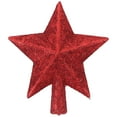 thumbnail image 1 of Mini estrella roja brillante NICEXMAS Treasures para la parte superior del árbol de Navidad, 1 of 6