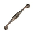 thumbnail image 2 of ROK Hardware 25 Pack Carved Melon Style 5-1/32" (128mm) Inch Center to Center, 5-23/32" Long Cabinet Hardware Pull / Handle, Antique Copper, 2 of 5