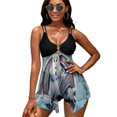 thumbnail image 2 of Logo Ghostbusters Frozen Empire Women's Split Skirt Swimwear Two-Piece Swimsuit Backless Bikini Set Summer Holiday Beach Adjustable Bathing Suit, 2 of 6
