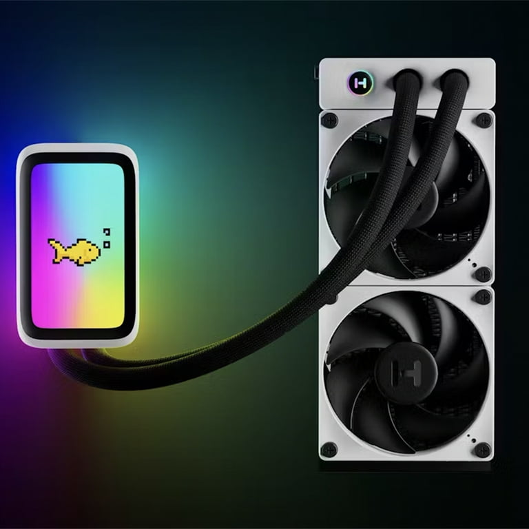 HYTE THICC Q60 240mm All-In-One Liquid CPU Cooler with 5