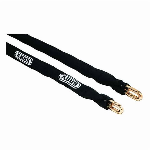 Abus Security Chain, L 2 Ft,W 5/9 In 10KS Chain & Sleeve 2'
