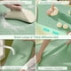 thumbnail image 4 of Tapete de silicona POWKOL extragrande para repostería (71 x 50 cm), antiadherente, con borde alto, apto para uso alimentario, ideal para amasar galletas, macarrones, tapete multiusos y mantel, 4 of 6