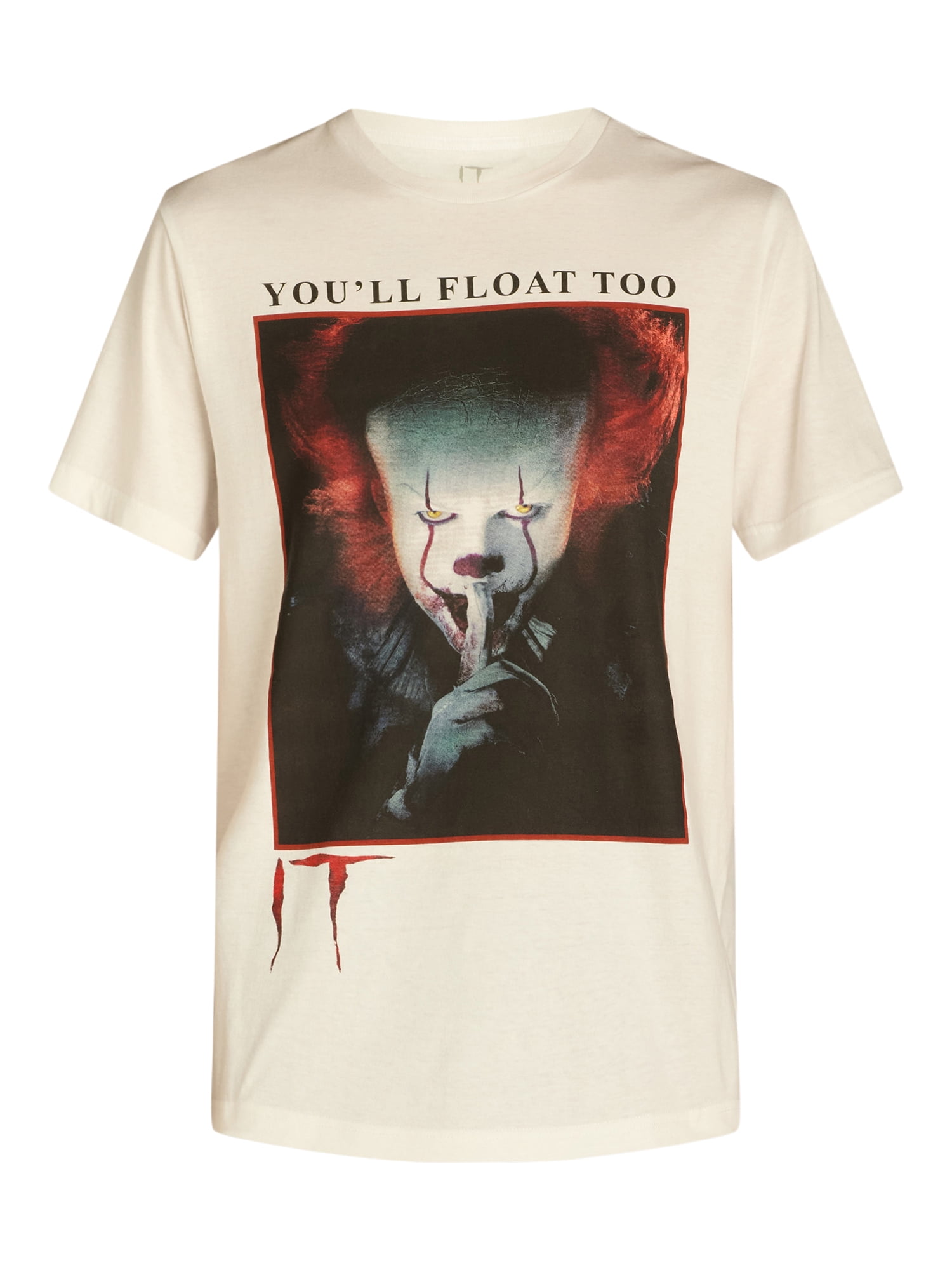 It Pennywise Men’s & Big Men’s Graphic Tee, Sizes XS-3XL