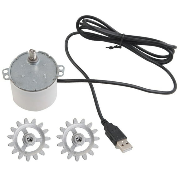 1 Set of Professional Grilling Motor Rotating BBQ Motor Compact Rotisserie Attachment