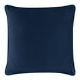 thumbnail image 2 of Luminous Greek Key Border Pillow - Navy Velvet, 2 of 4