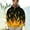 Gold, variant on Enjoytime Men and Women Fashion Sweatshirt Flame Printing Long Sleeve Hoodie Fall Casual Loose Pullover Shirts Tops with Pocket