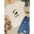 thumbnail image 3 of Gorgeous Eyelash Extensions T-Shirt Women -Image by Shutterstock, Female 4X-Large, 3 of 4