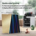 thumbnail image 3 of ZOUSSIQI Double-Sided Build Plate, PEY Smooth Color Beam + PEI Spray Texture Spring Steel 257x257mm Without Soft Magnetic Base, Printing Hot Bed Platform for X1/X1C/X1E/P1P/P1S 3D CA919-29349, 3 of 9