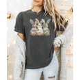 thumbnail image 6 of Ink Printed Image NOT a Quilt Patch - Camo Bunny Trio Easter Graphic Tee Pepper Shirt Adult Medium, 6 of 7
