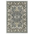 thumbnail image 2 of Superior Lille Traditional Floral Indoor Runner Rug, Brown, 2' x 3', 2 of 5