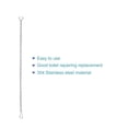 thumbnail image 5 of Unique Bargains 24cm Toilet Handle Lever Flush Replacement Toilet Flapper Chain 3 Pack, 5 of 5