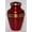 Crimson Red Gold, variant on Cremation Urn for Adult Human Ashes – Avlon Design Rainbow Blue Gold Metal Memorial Urn, Secure Lid, 10 x 7 Inch